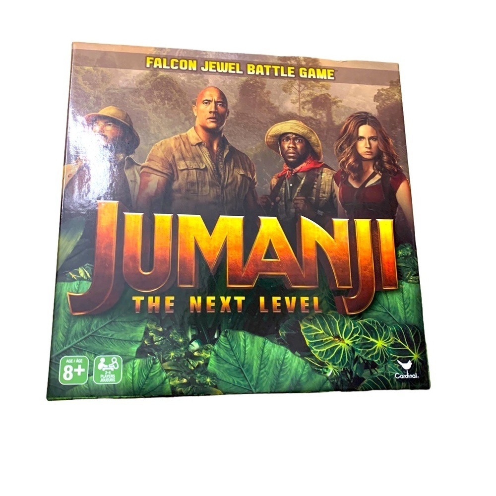 Jumanji The Next Level Falcon Jewel Battle Board Game New Ages 8+ family